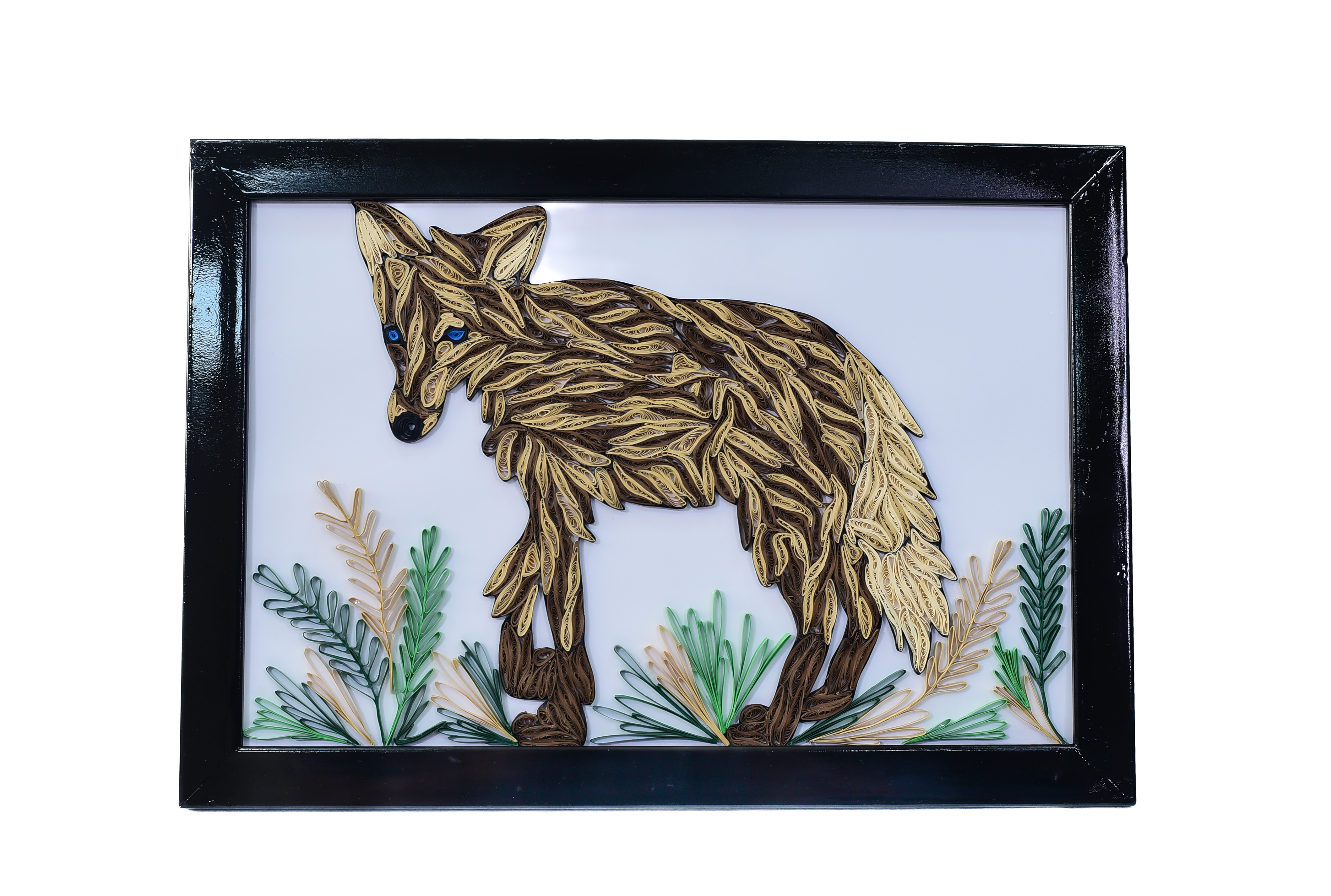 Lobo-Guará em Quilling